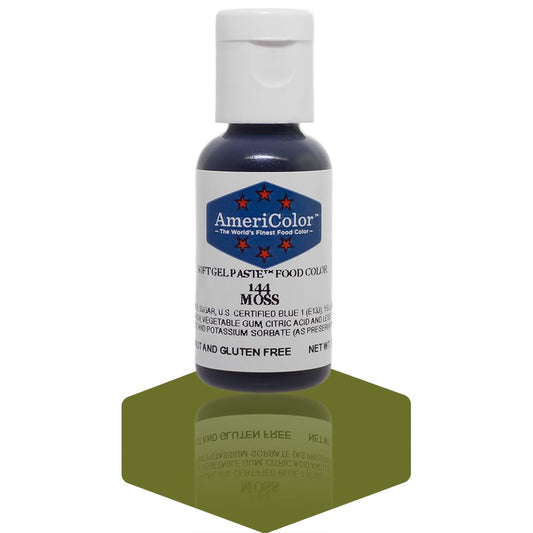 Americolor Soft Gel Paste Food Coloring .75 Moss