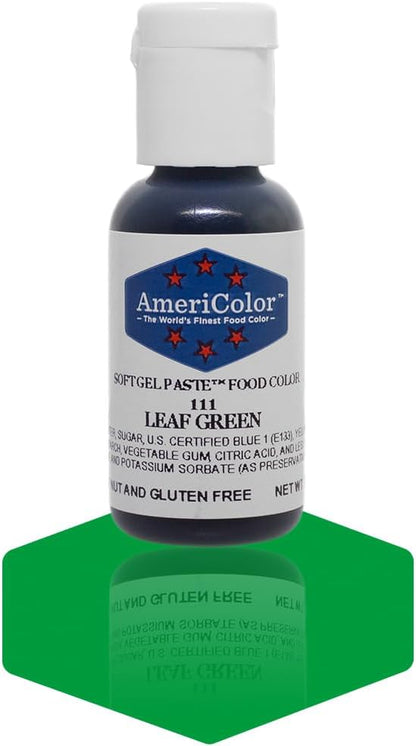 Americolor Soft Gel Paste Food Coloring .75 Leaf Green