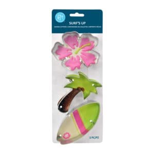 deleteSurf's Up 3pc Cookie Cutter