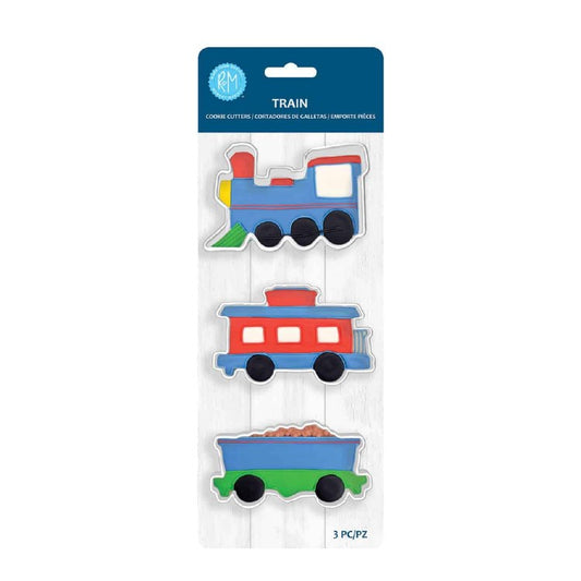 Train 3pc Cookie Cutter