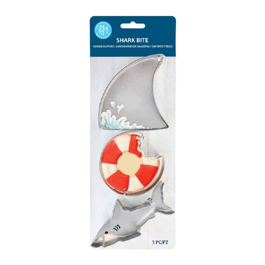 Shark Bite Cookie Cutter Set 3pc