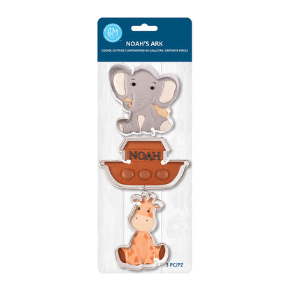 Noah's Ark 3pc Cookie Cutter Set