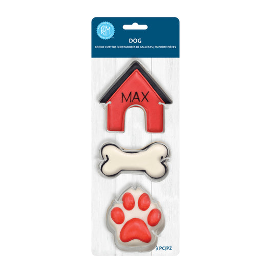 Dog 3pc Cookie Cutter Set