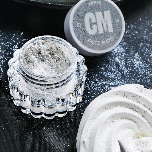 Colour Mill Glitz Blend Edible Glitter White