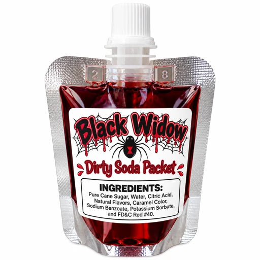 Black Widow Dirty Soda Packet 2oz