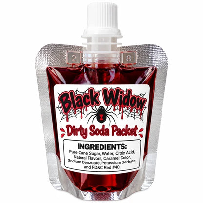 Black Widow Dirty Soda Packet 2oz