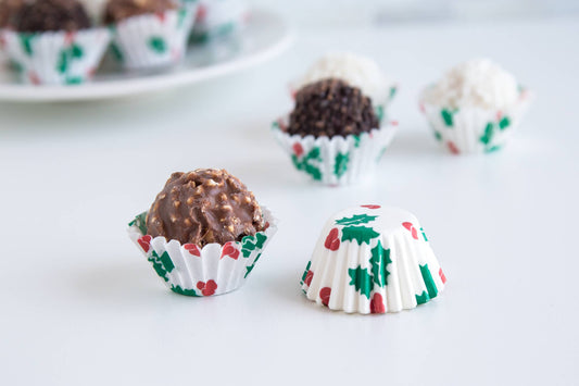 Fox Run Christmas Cupcake Liners, Set of 100, 1.5"