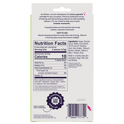 Wilton Edible Carrot Icing Decorations 1 1/4in 12-Count