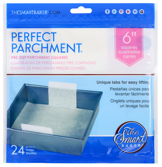 Perfect Parchment Pre-Cut Sheets 6 inch Square