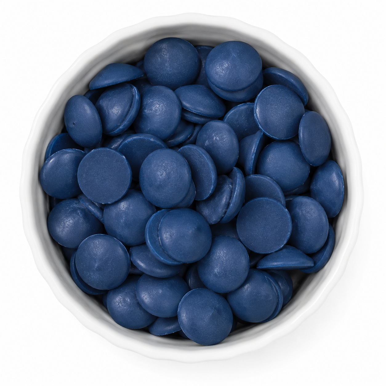 Merckens Chocolate Wafers - Royal Blue