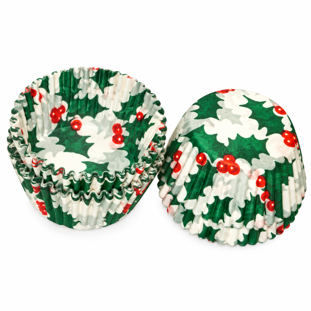 No. 601 Holly Candy Cups for Dipped Strawberries & Peanut Butter Cups 68 count