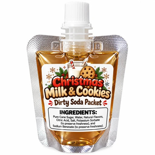 Christmas Milk & Cookies Dirty Soda Starter Packet 2oz