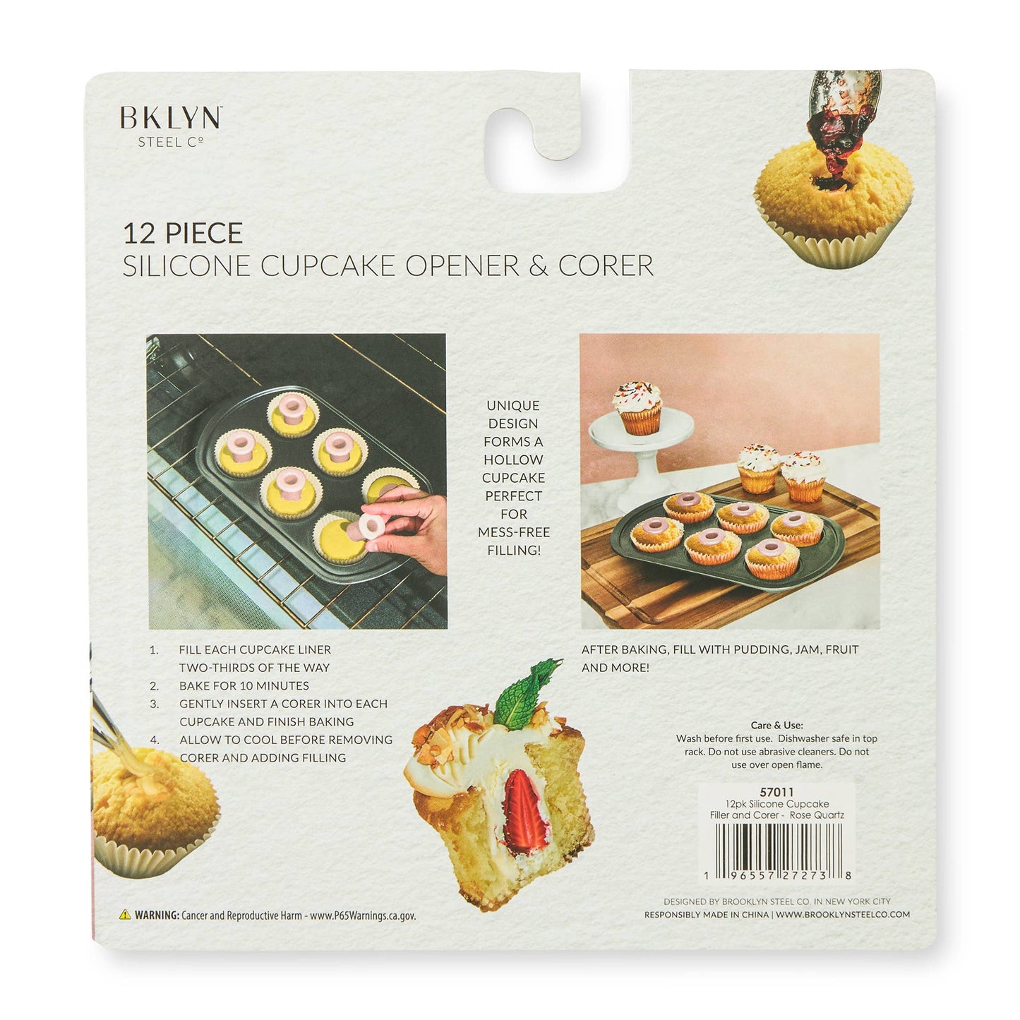 Cupcake Opener & Corer 12 Piece Silicone