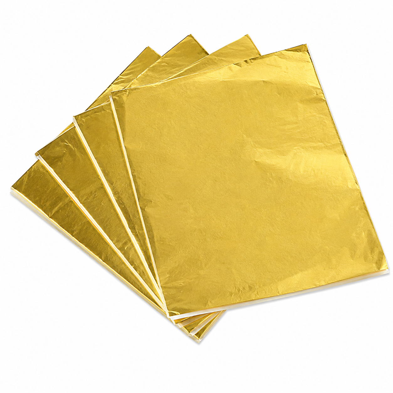 Gold Candy Wrappers 4x4 in – Chocolate Foils, 125 Count