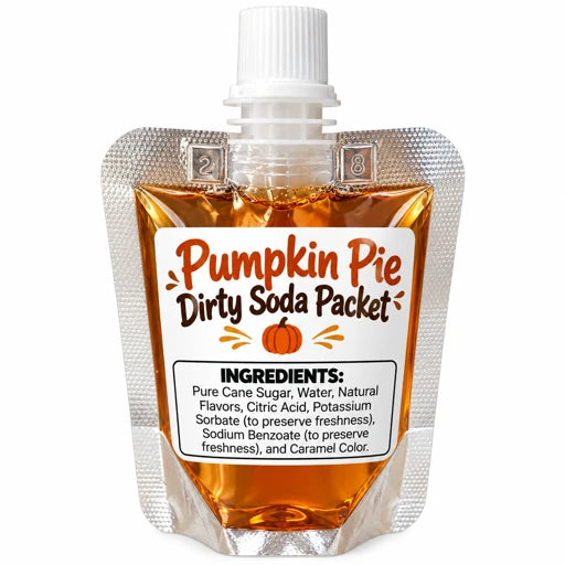 Pumpkin Pie Dirty Soda Starter Packet 2oz