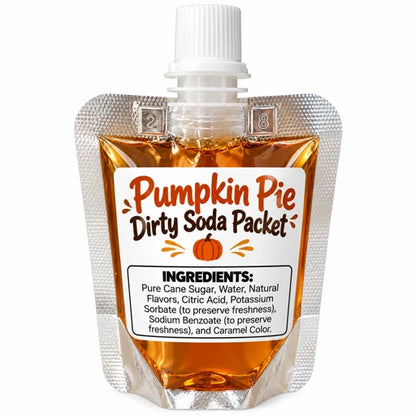 Pumpkin Pie Dirty Soda Starter Packet 2oz