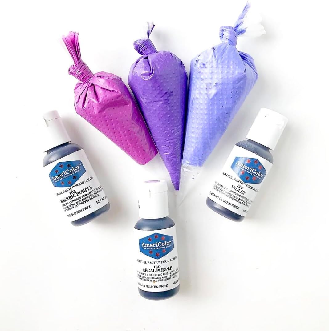 Americolor Soft Gel Paste Food Coloring .75 Violet