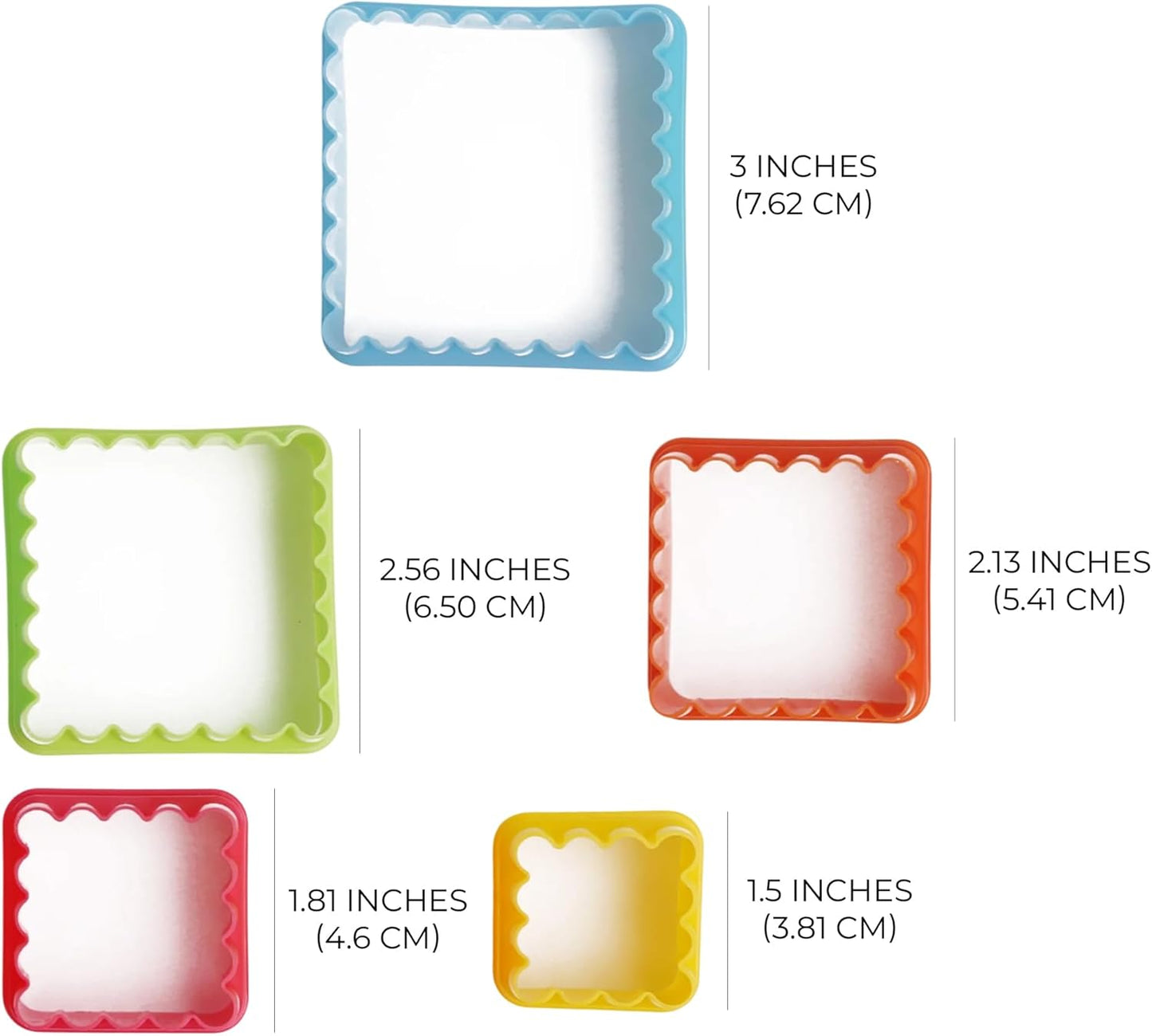 Cookie Cutter Square 6pc