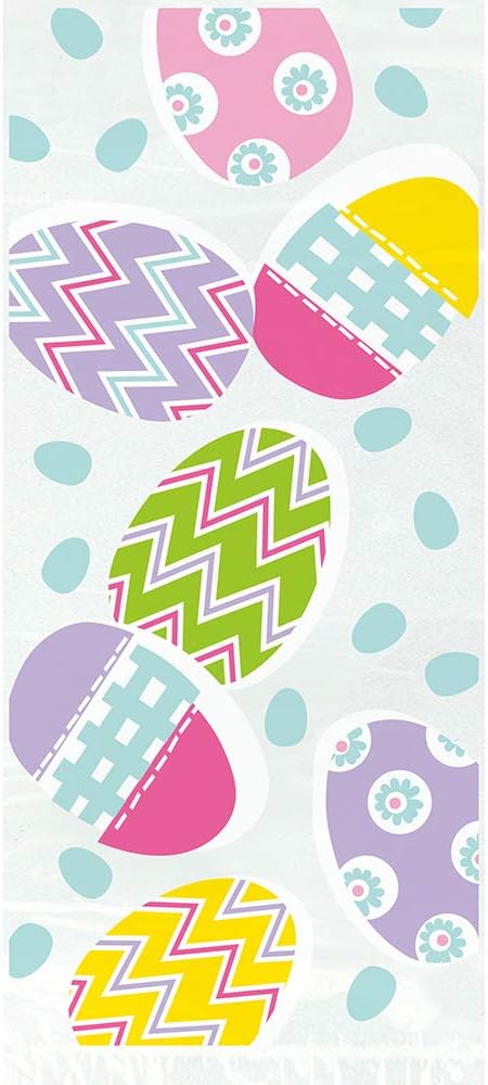 Lilac Easter Cellophane Bags  20ct