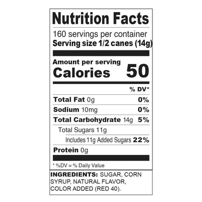 Peppermint Candy Canes 1oz