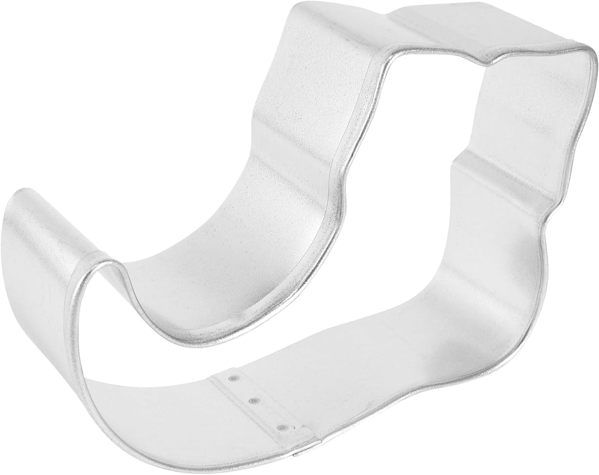 Elf Shoe Cookie Cutter – 3.5-Inch Tin-Plated Steel Christmas Cutter ...