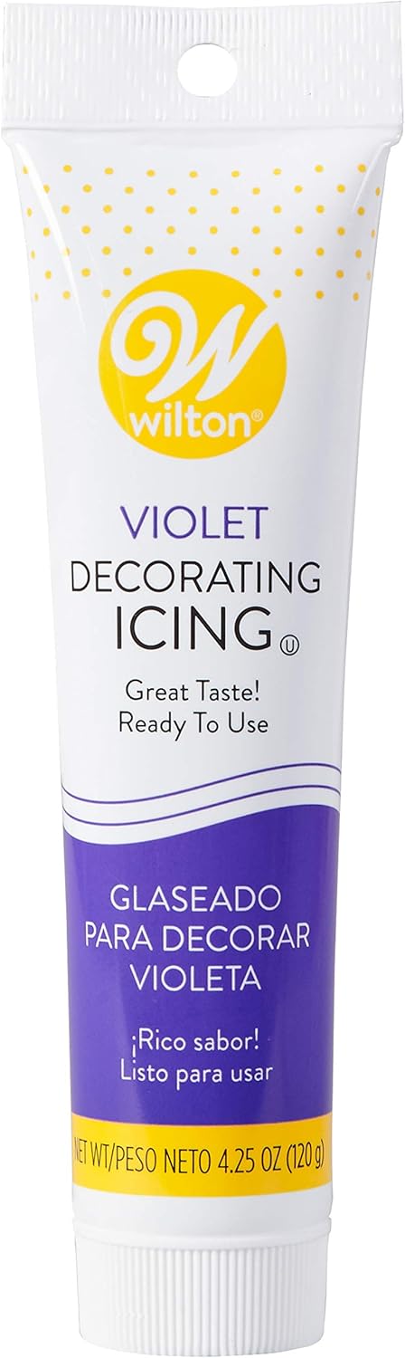 Violet Decorating Icing Tube