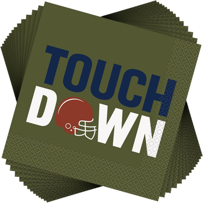 Football Touchdown Napkins