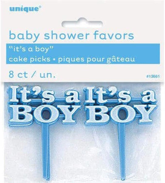 Its a Boy Cupcake Toppers 8ct