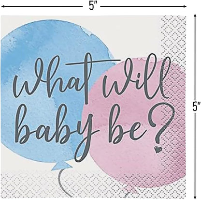 Gender Reveal Napkin