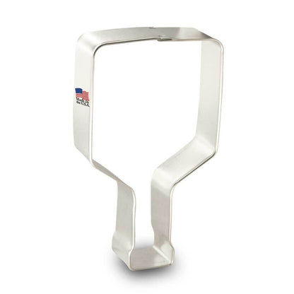 Pickle Ball Racquet Cookie Cutter 4 inch