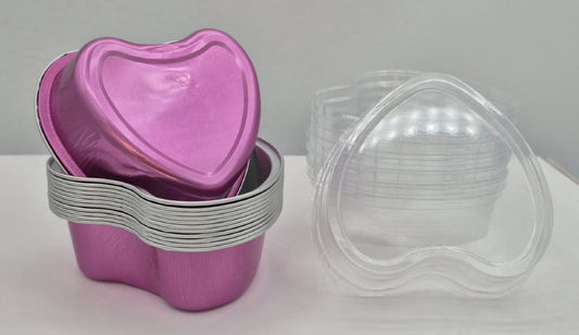 Heart Tin Pink 12 Count