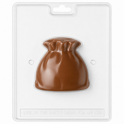 Santa's Sack Chocolate Mold (piece 1)