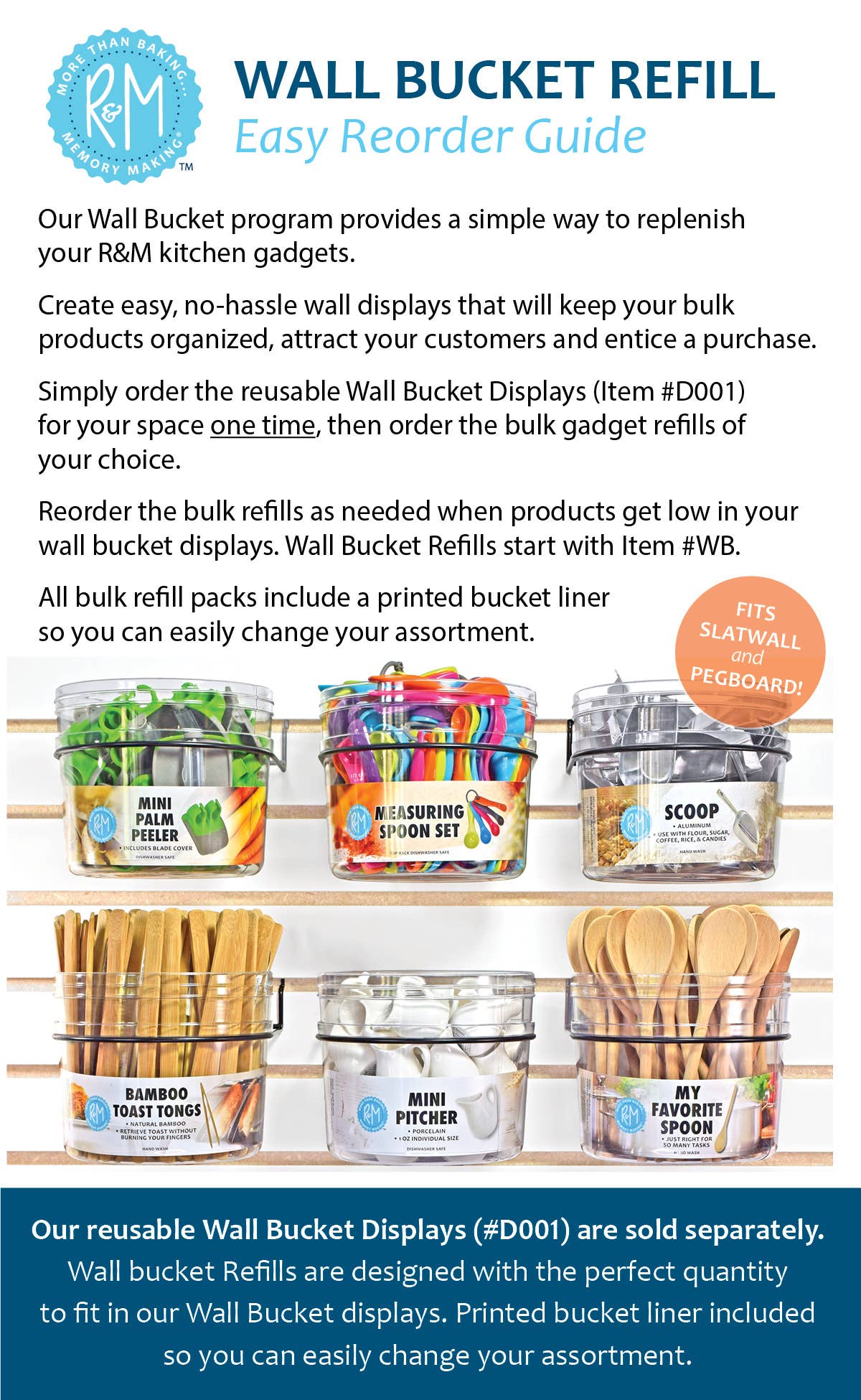 Wall Bucket Refill Flour Sifter 3" /16