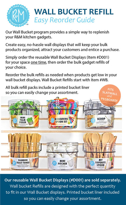 Wall Bucket Refill Flour Sifter 3" /16