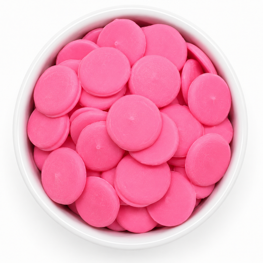 Merckens Chocolate Wafers - Pink