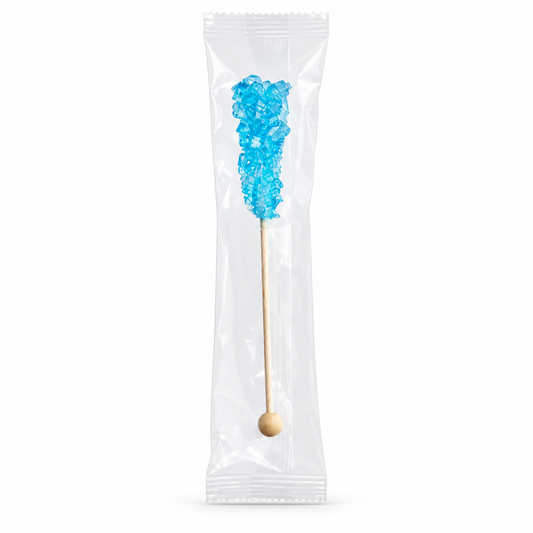 Blue Rock Candy Sticks