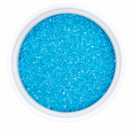 Blue Coarse Sugar Crystals
