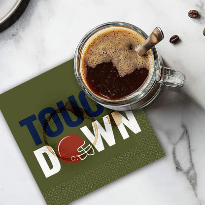 Football Touchdown Napkins