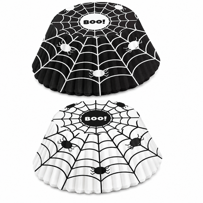 Fox Run Halloween Spider Web Cupcake Liners 50 Count