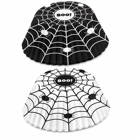 Fox Run Halloween Spider Web Cupcake Liners 50 Count
