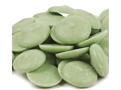 Merckens Chocolate Wafers - Light Green