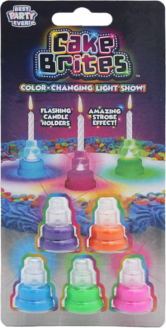 Cake Brites Flashing Candle Holders