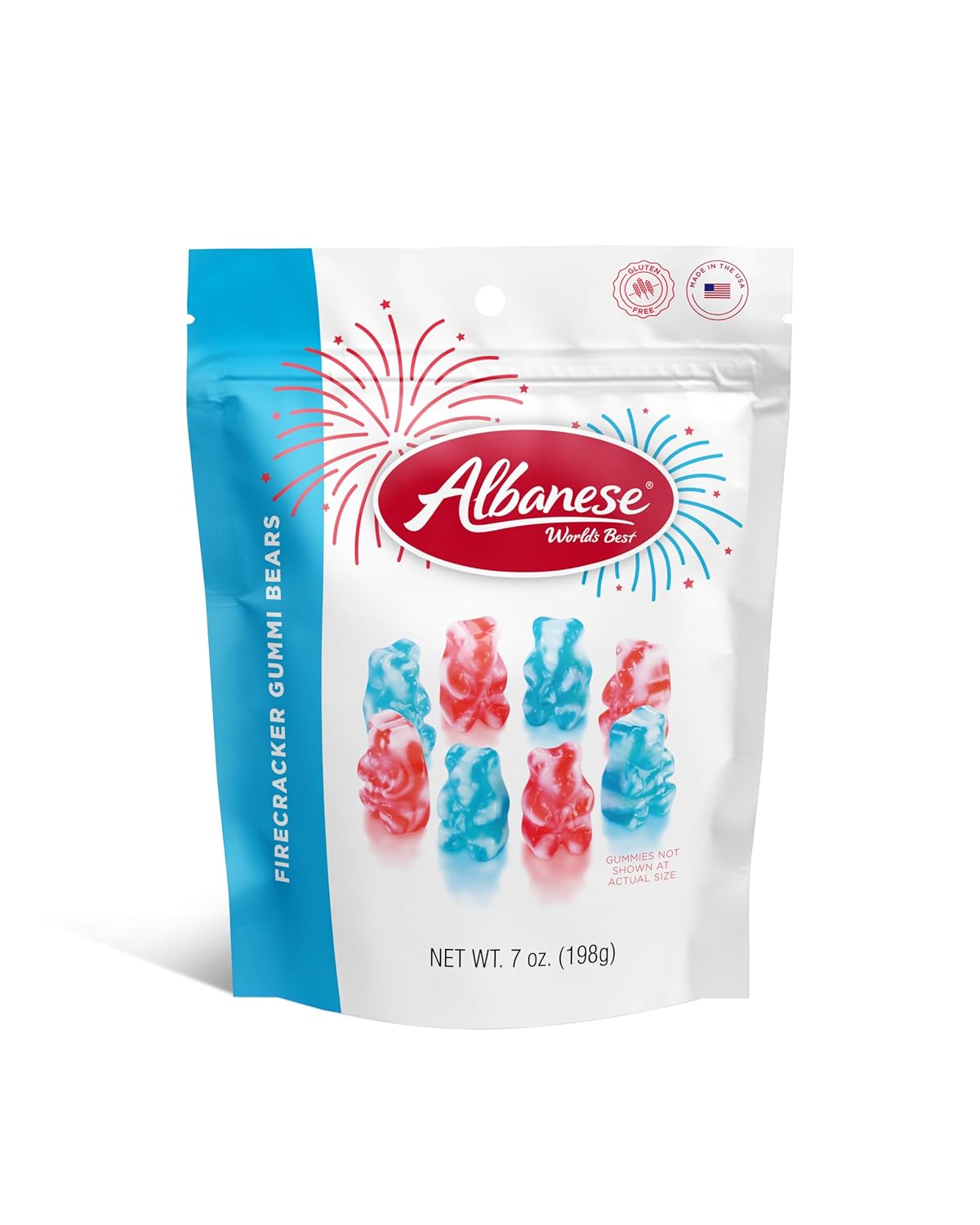 Albanese Firecracker Gummi Bears 8.5 Oz