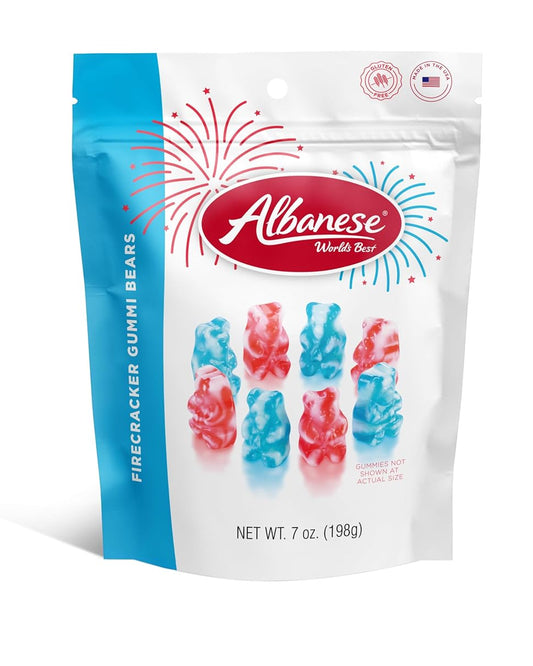 Albanese Firecracker Gummi Bears 8.5 Oz