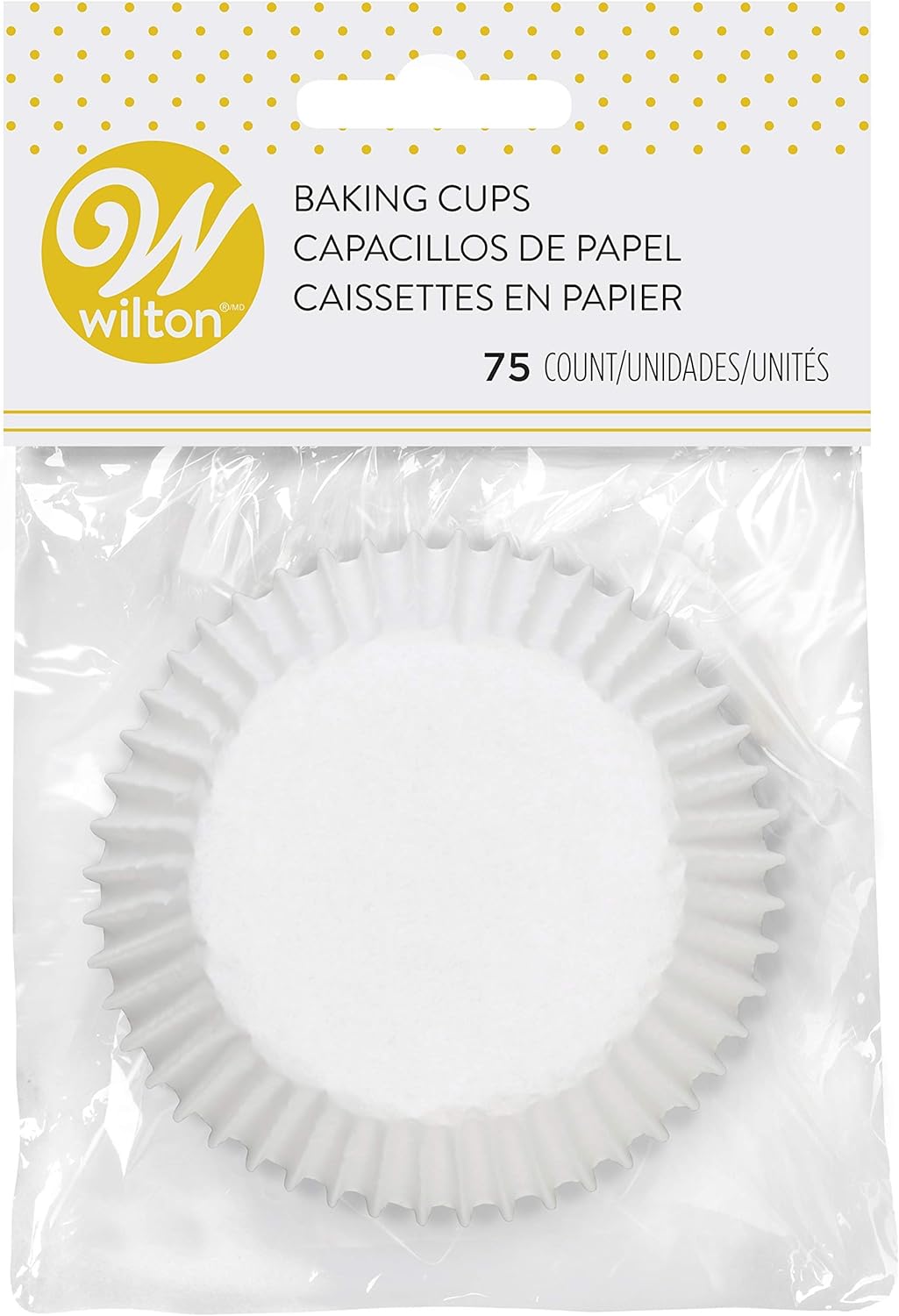 White Cupcake Wrappers