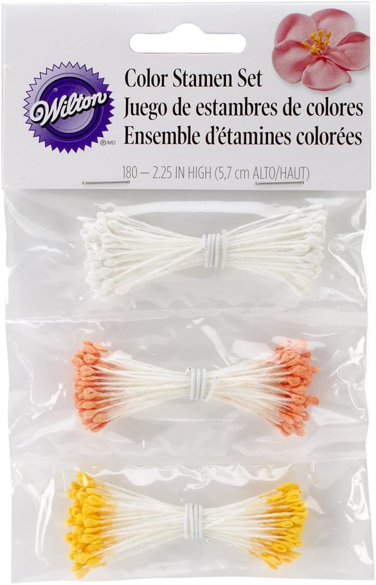 Wilton Flower Stamens 2.25in 180 Count