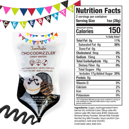 Chocomaker Chocodrizzler Black