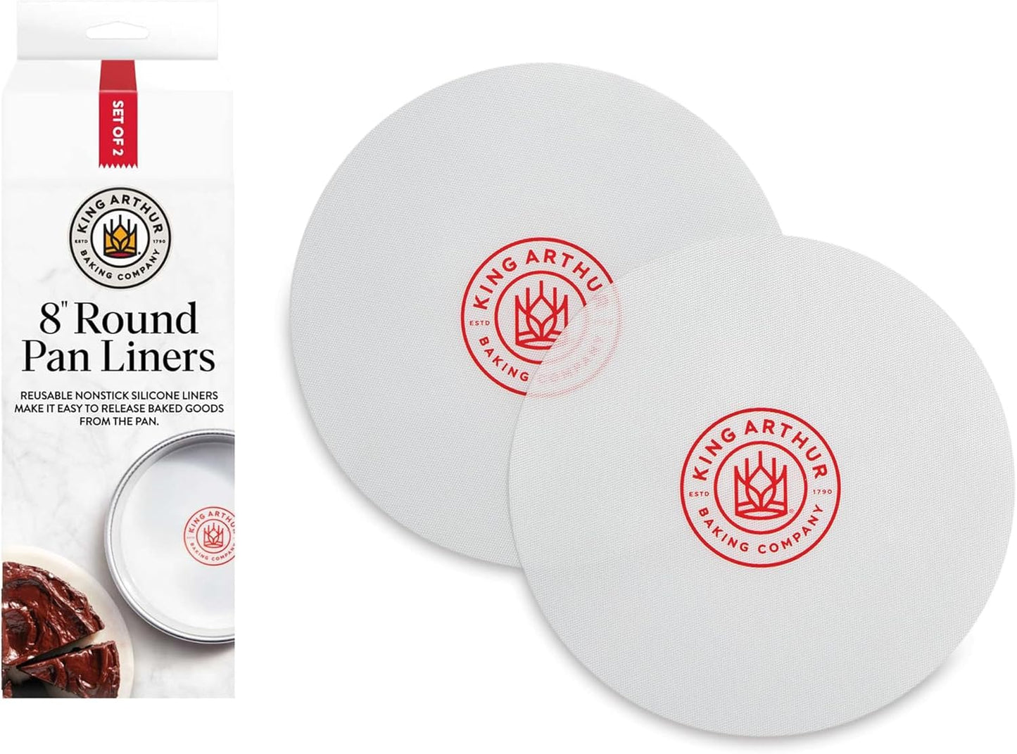 King Arthur 8in Round Pan Liner