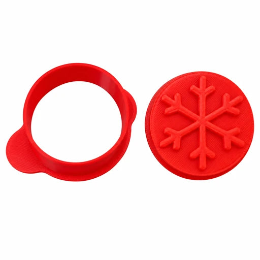 Snowflake Cake Pop Cutter and Embosser Set