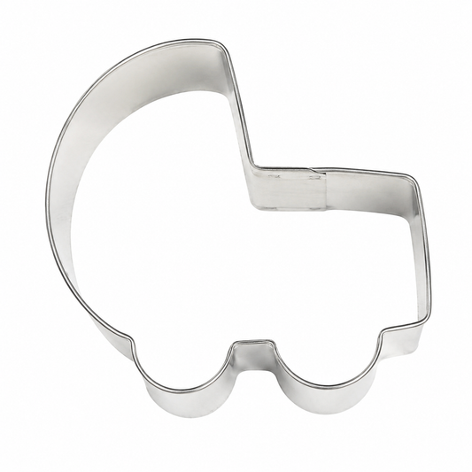 Fox Run Baby Carriage Cookie Cutter 3"